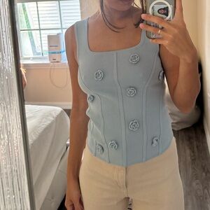 Bailey 44 Light Dusty  Knit Top